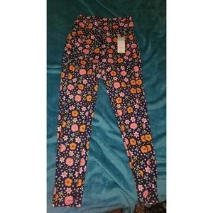 Floral POP Fit leggings w/ pockets